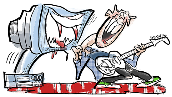 Neckbiter, color added, no background