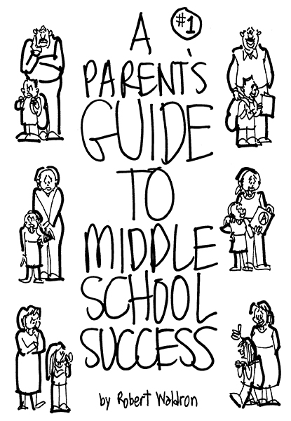 Cover1 cover illustration for book about helping middle school students achieve success