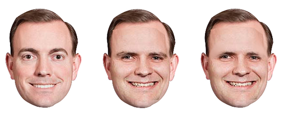 how to paste one face over another and then modify the resulting face in photoshop