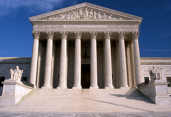 United States Supreme Court Building in Washington DC