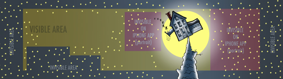night sky and stars 1500 pixel wide Twitter header image with opacity adjusted so can see template