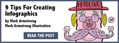 Mark Armstrong Illustration email signature footer image 9 Tips For Creating Infographics