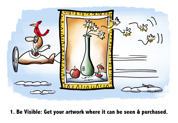 guy flying plane with bird on his head pulling banner framed still life print fruit vase flowers blowing away