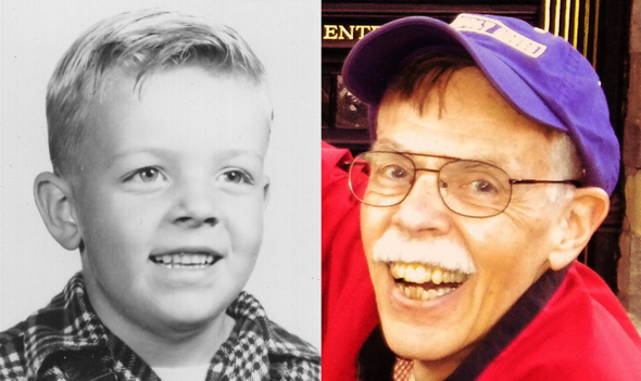 Mark Armstrong illustrator kindergarten photo plus how he looks now